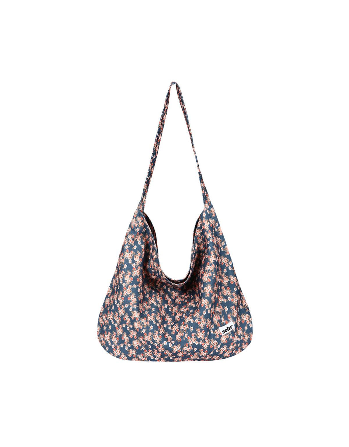 세르(SEHR) Flower Garden Easy Bag (Dark Blue)