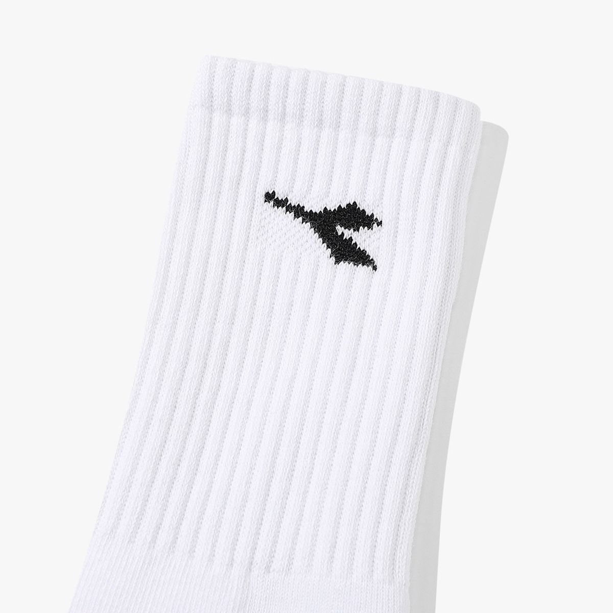 디아도라(diadora) 베이직 쿠셔닝 삭스 5PCS WHITE