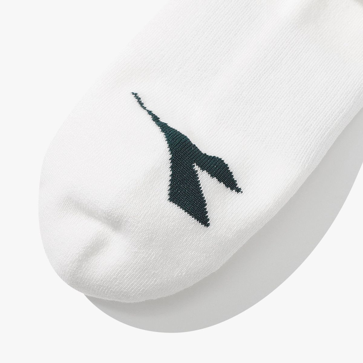 디아도라(diadora) 테니스 스트라이프 크루 삭스 WHITE