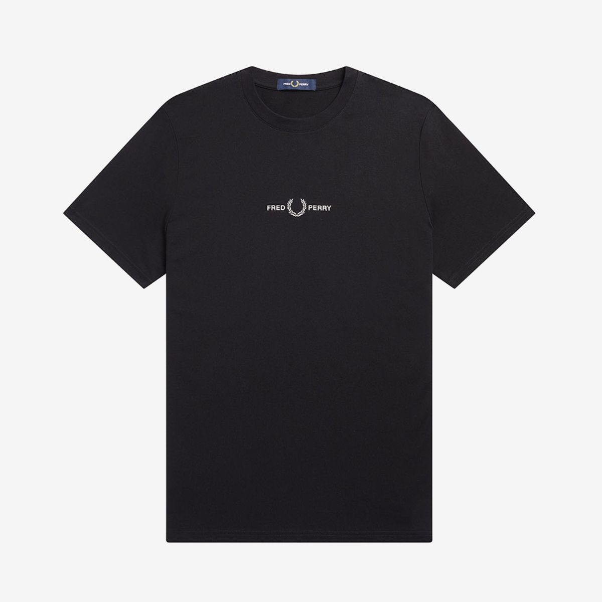 프레드페리(FRED PERRY) [Baseline] 엠브로이더드 티셔츠 - 블랙 AFPM2G94580-102