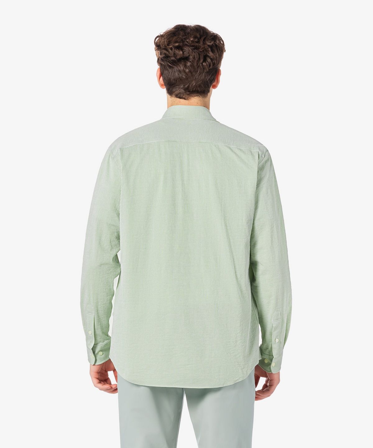 라코스테(LACOSTE) 남성 저지 스트라이프 셔츠 CH542E-56G 132