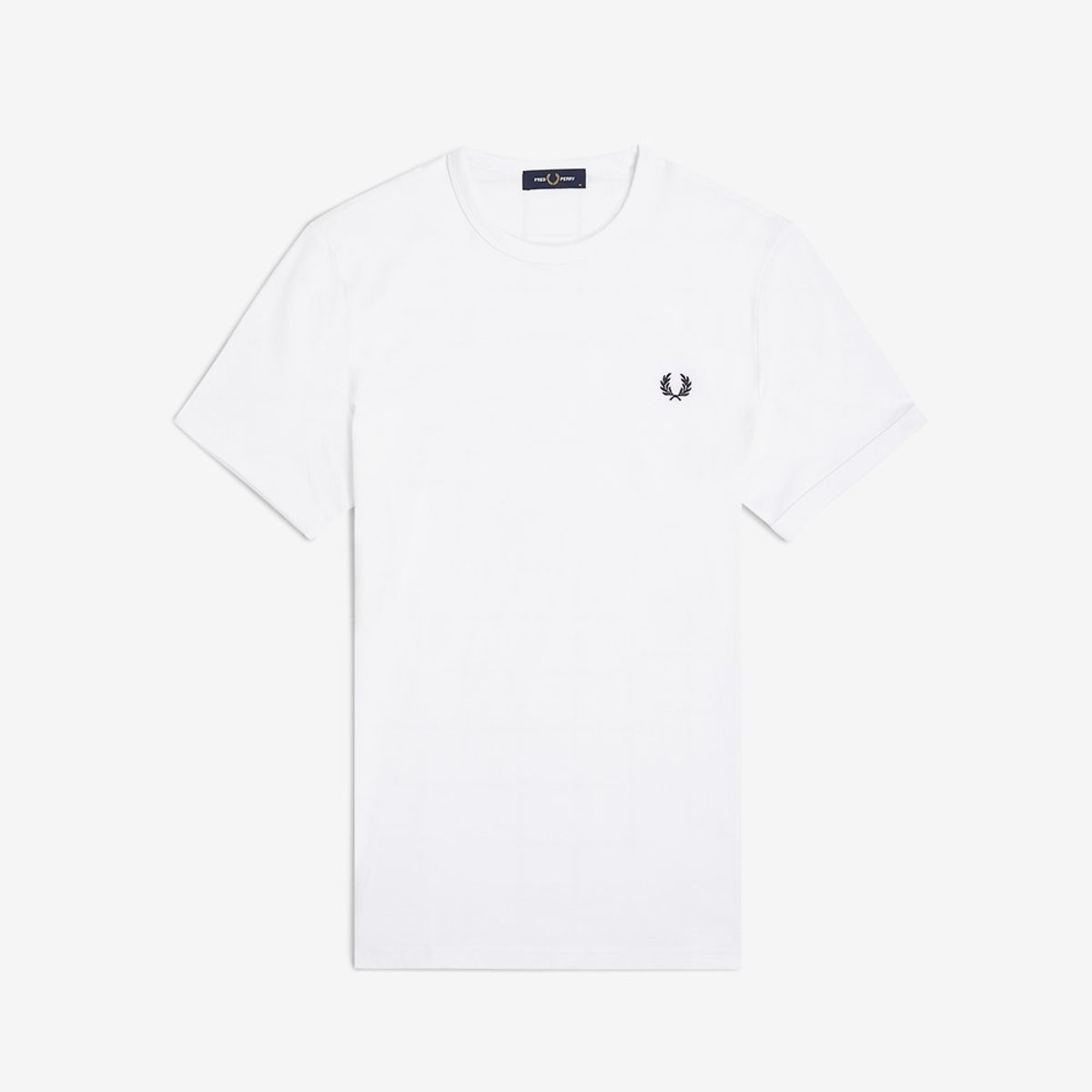 프레드페리(FRED PERRY) [Baseline] 링어 티셔츠 - 화이트 AFPM2G93519-100