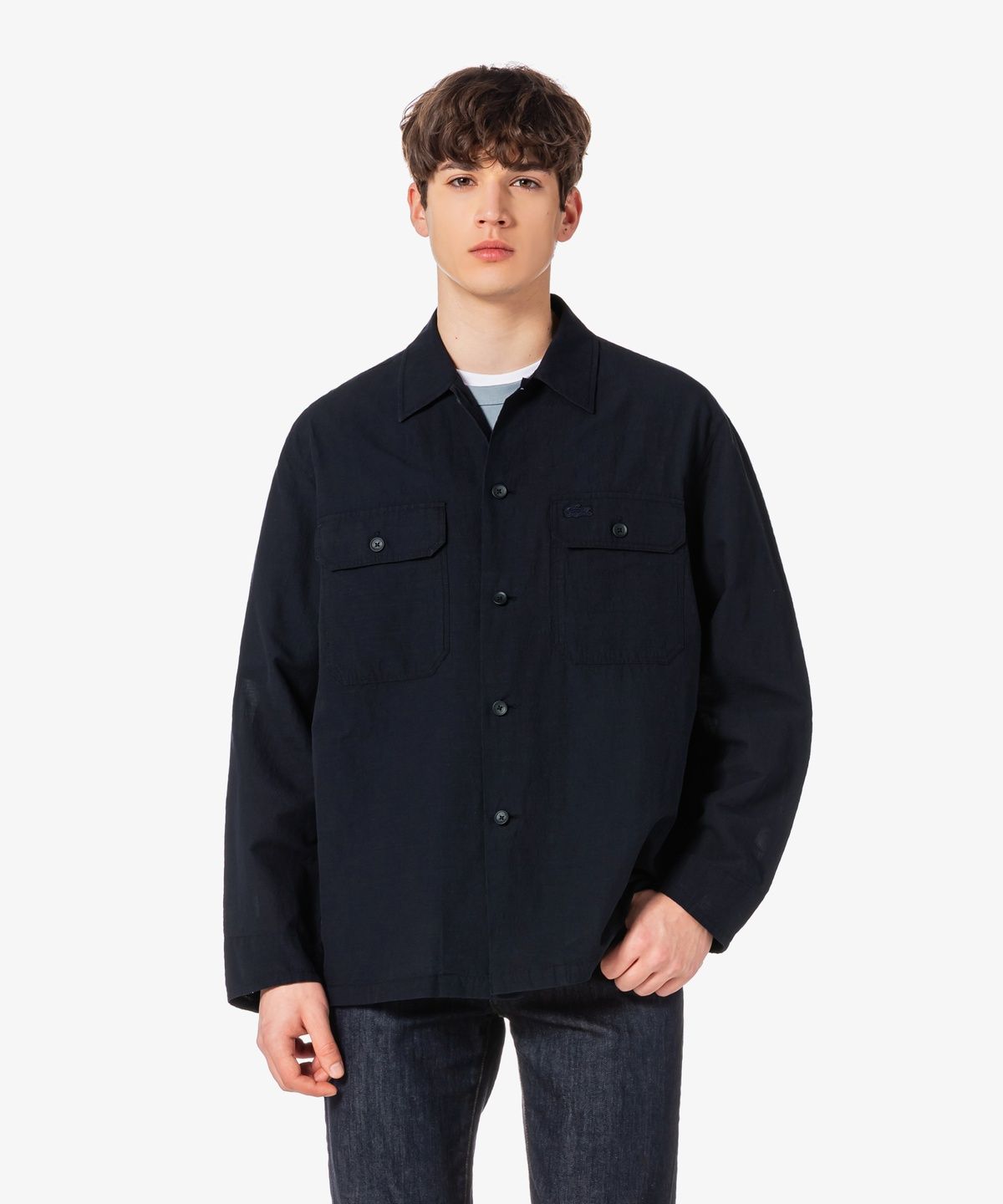라코스테(LACOSTE) 남성 골조직 셔켓 CH329E-56G 166