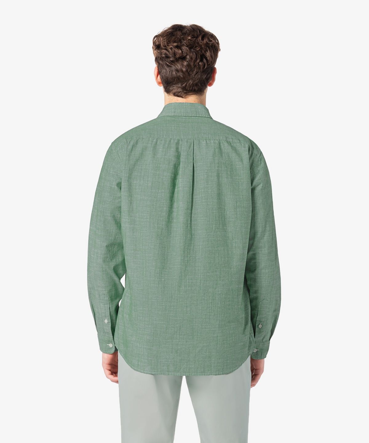 라코스테(LACOSTE) 남성 샴브레이 셔츠 CH913E-56G 132