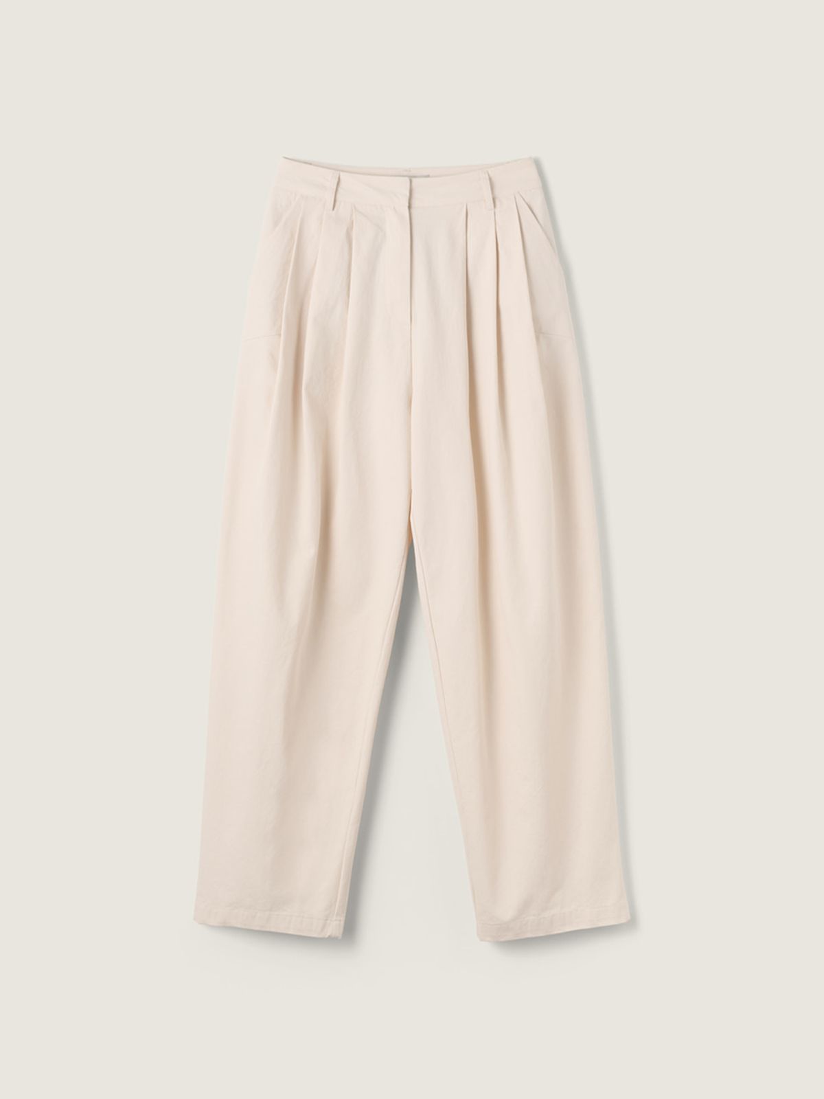 시엔느(SIENNE) Maho Tuck Pants (Ecru)