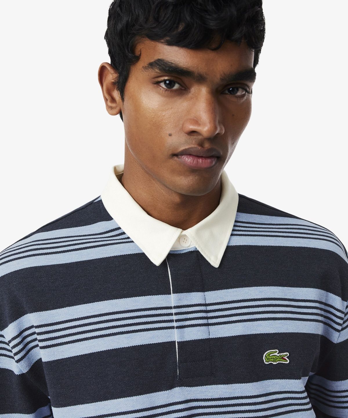 라코스테(LACOSTE) 남성 긴팔 럭비 폴로 셔츠 KH1561-56G ZEB