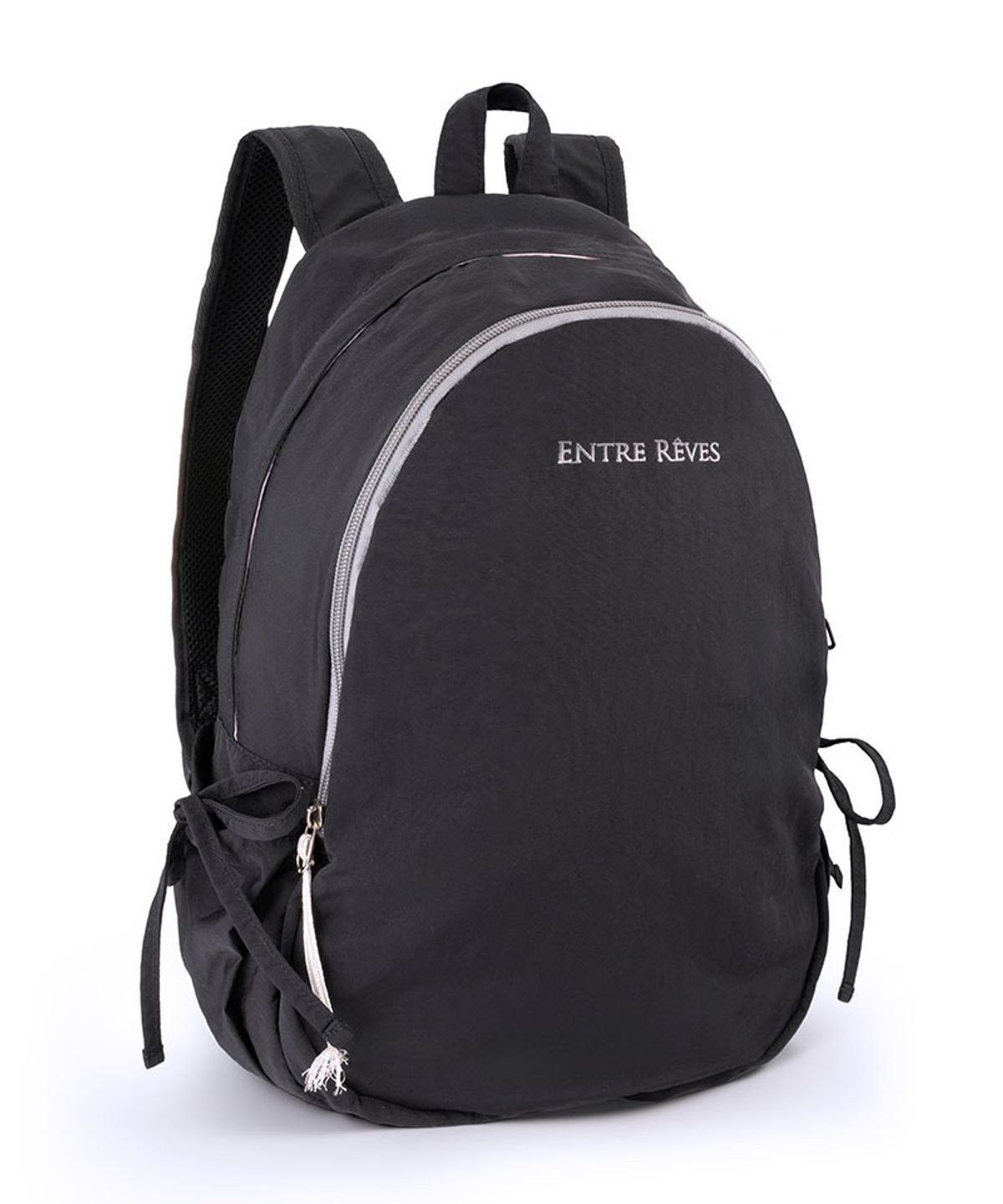 앙트레브(ENTRE REVES) 멜로우셸 백팩 블랙 MELLOW SHELL BACKPACK -BLACK