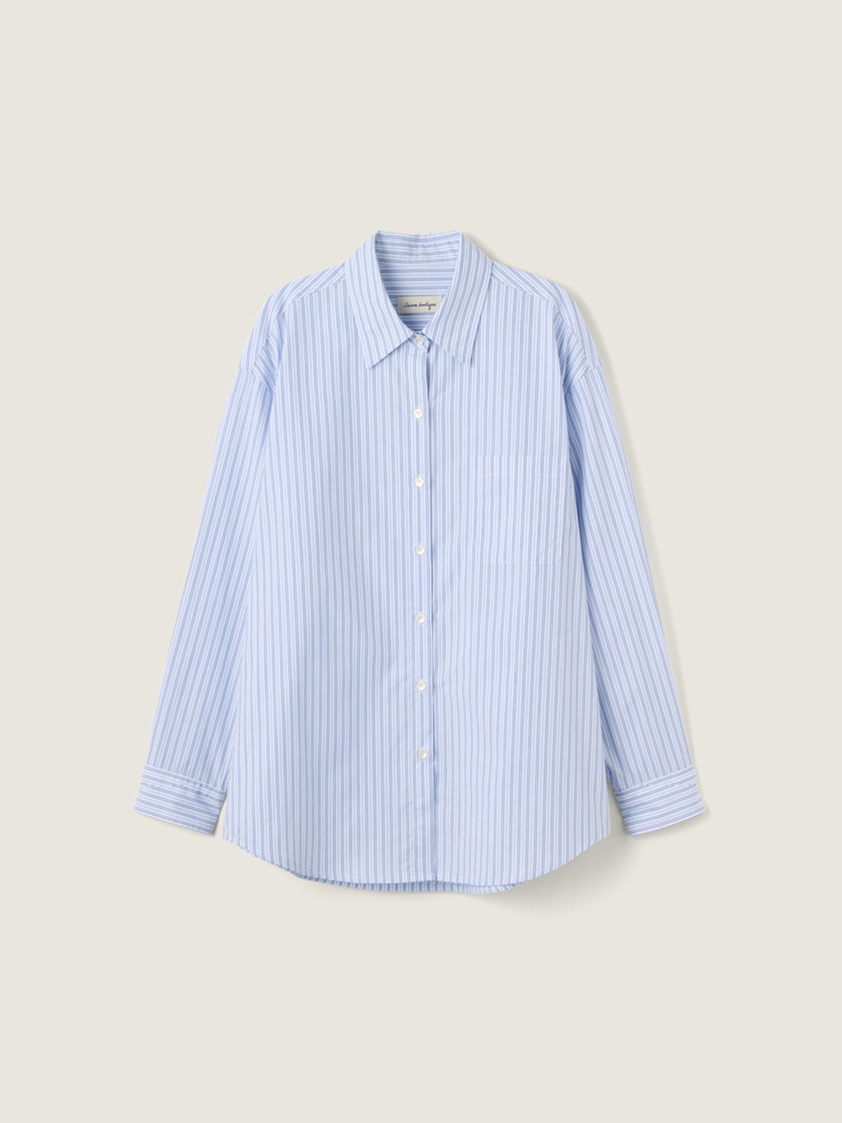 시엔느(SIENNE) Haber Stripe Shirt (White)