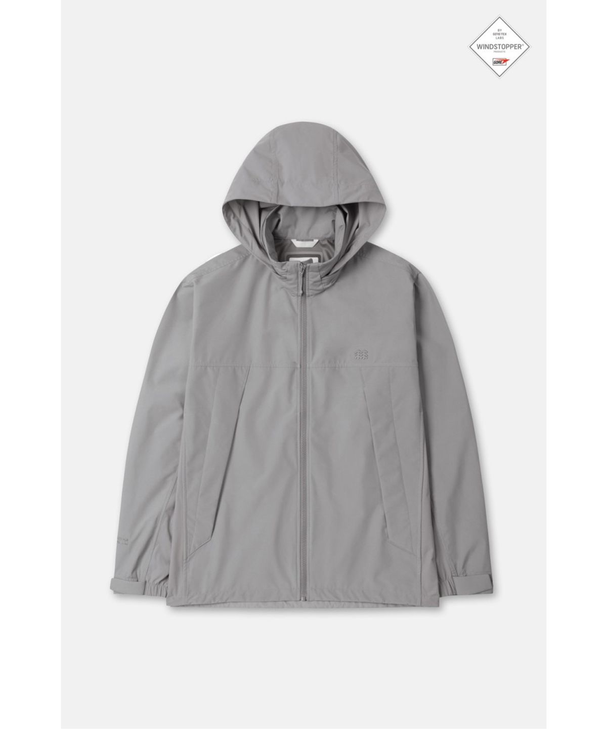 코오롱스포츠(KOLON SPORT) 남성 고어 윈드스토퍼 인후드 재킷 JWJWX26231GRY