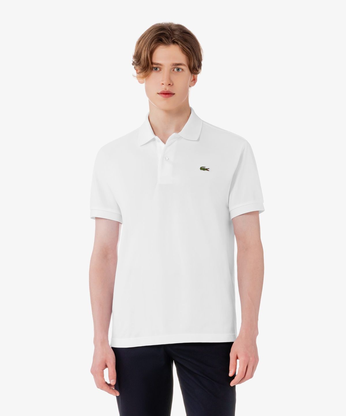 라코스테(LACOSTE) 남성 프렌치 레귤러핏 베이직 폴로 셔츠 PH731E-56G 001