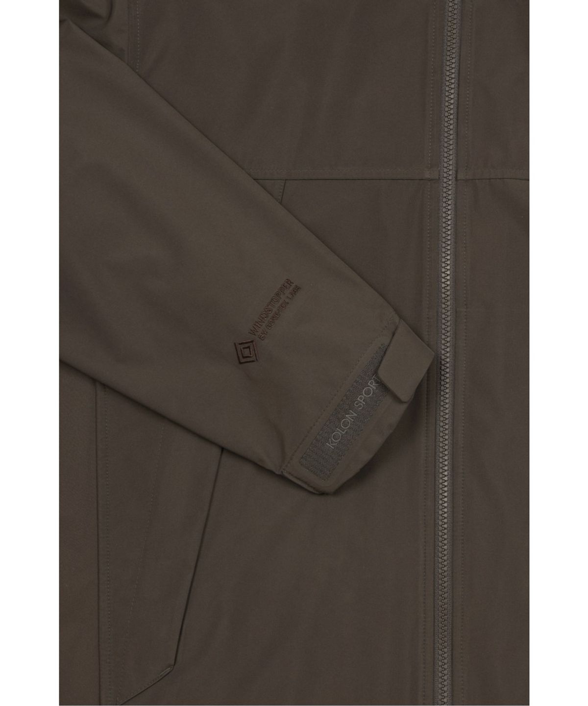 코오롱스포츠(KOLON SPORT) 남성 고어 윈드스토퍼 인후드 재킷 JWJWX26231GBR