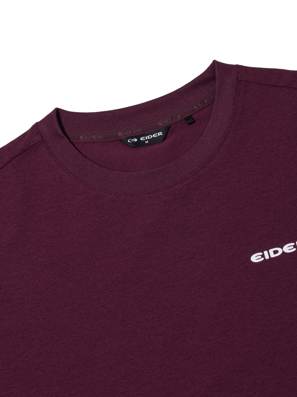 아이더(EIDER) VERDON (베르동) UNI 그래픽 반팔 라운드 티셔츠_Wine