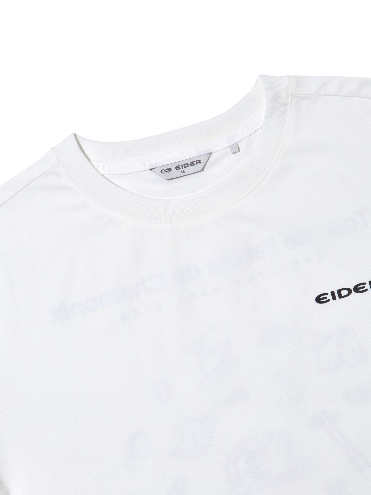 아이더(EIDER) VERDON (베르동) UNI 그래픽 반팔 라운드 티셔츠_White