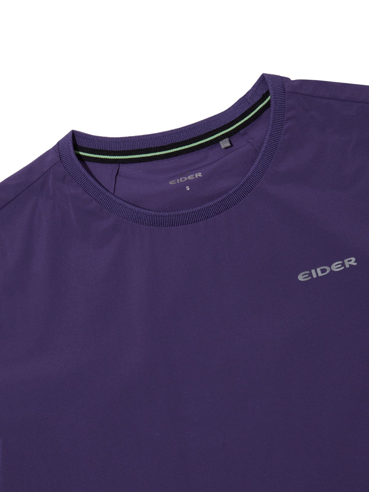 아이더(EIDER) MOMENTUM (모멘텀) 플로우 여성 에어닷 라운드 티셔츠_Dark Purple