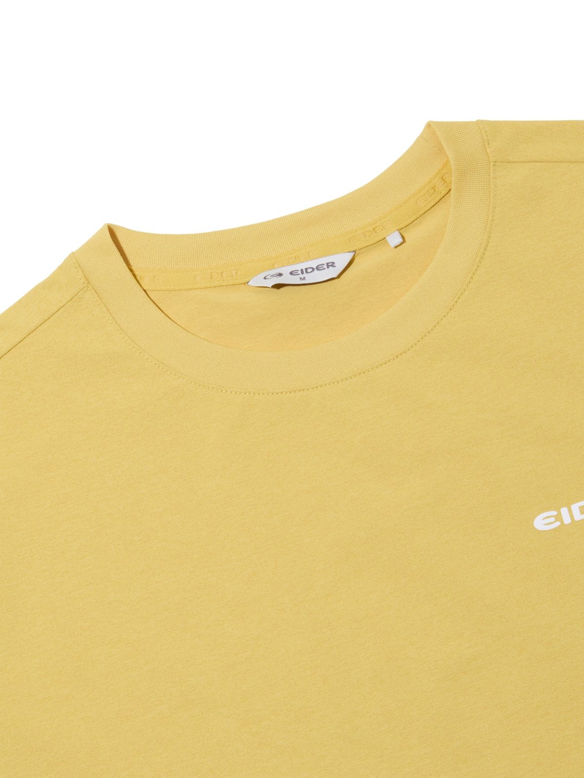 아이더(EIDER) VERDON (베르동) UNI 그래픽 반팔 라운드 티셔츠_HONEY MUSTARD