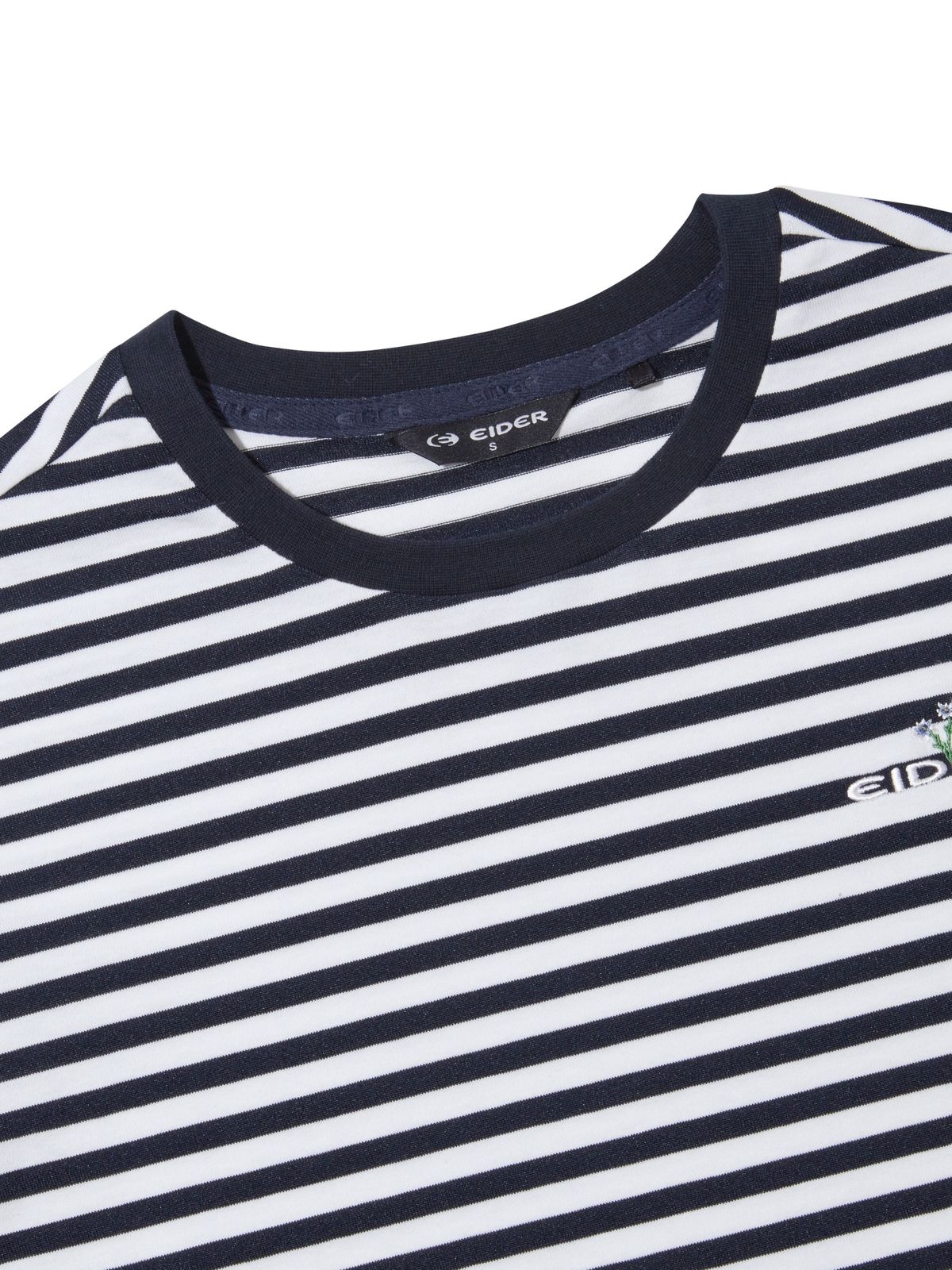 아이더(EIDER) EDEL (에델) 여성 스트라이프 티셔츠_Dark Navy