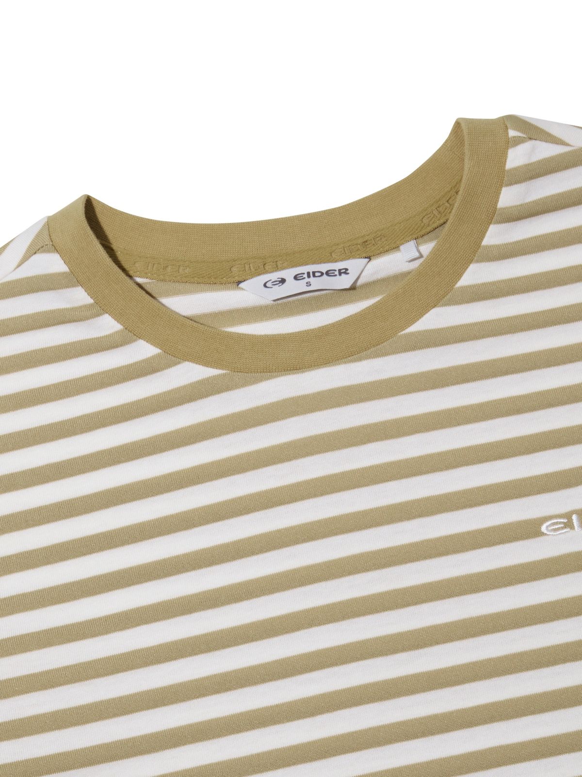 아이더(EIDER) EDEL (에델) 여성 스트라이프 티셔츠_Light Mustard