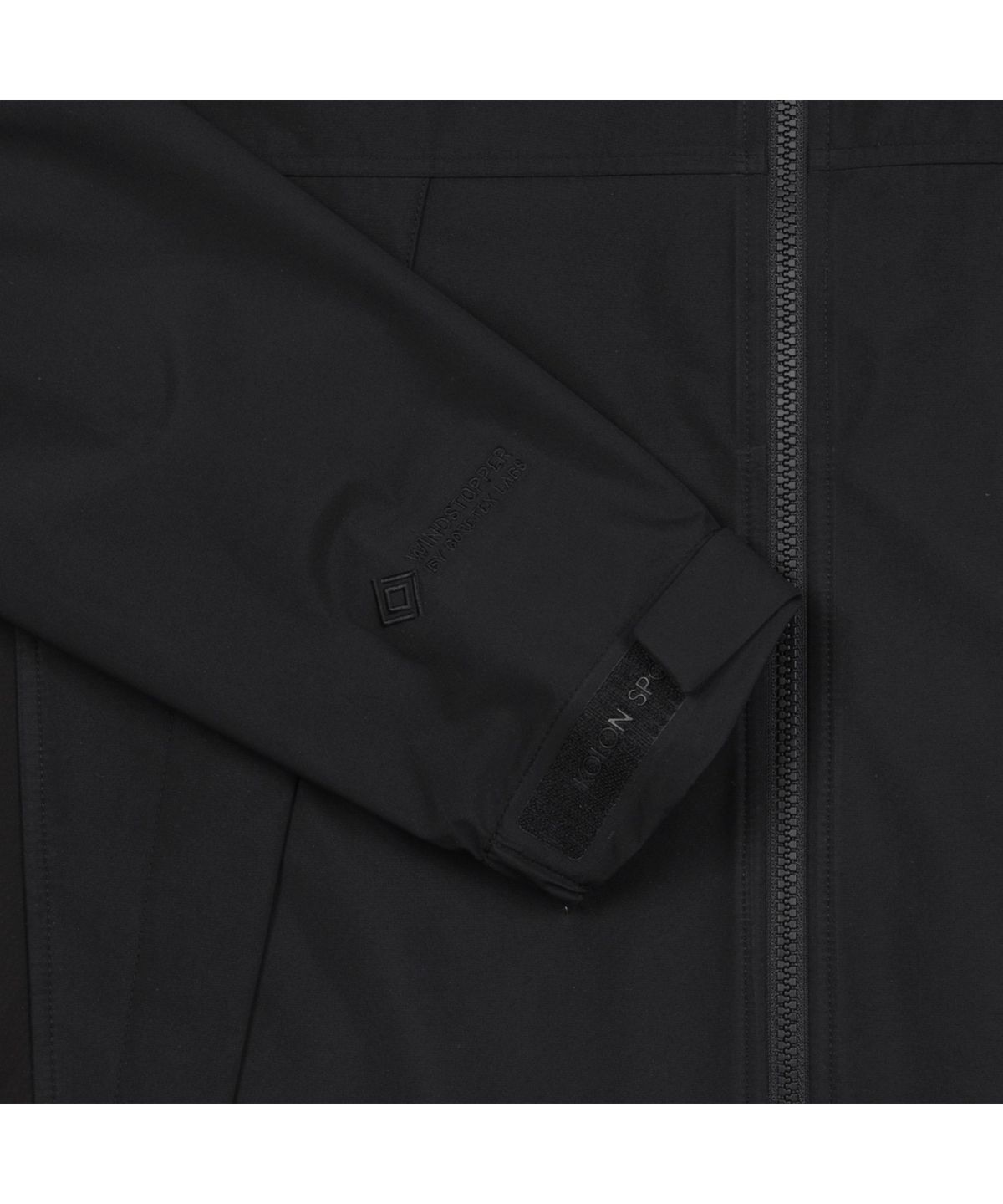 코오롱스포츠(KOLON SPORT) 남성 고어 윈드스토퍼 인후드 재킷 JWJWX26231BLK