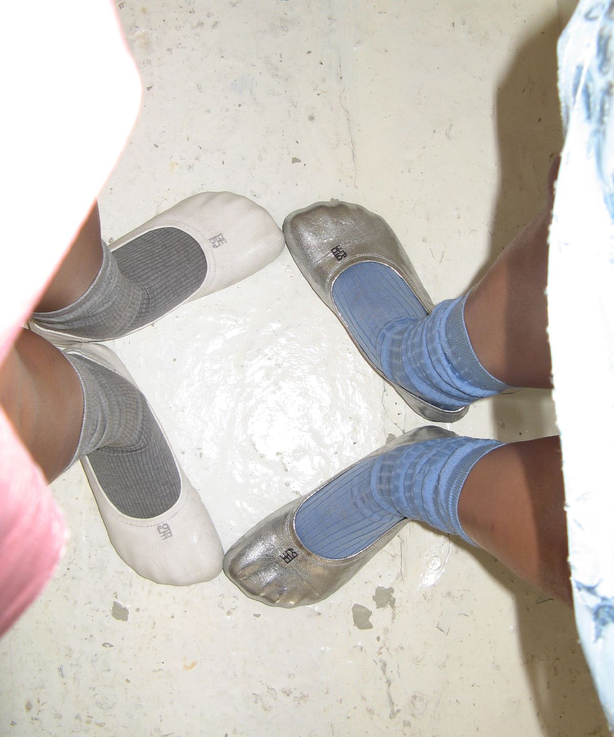 포기무디(FOGGY MOODY) Toe 0029-1. Flat Shoes - Cracked 2colors