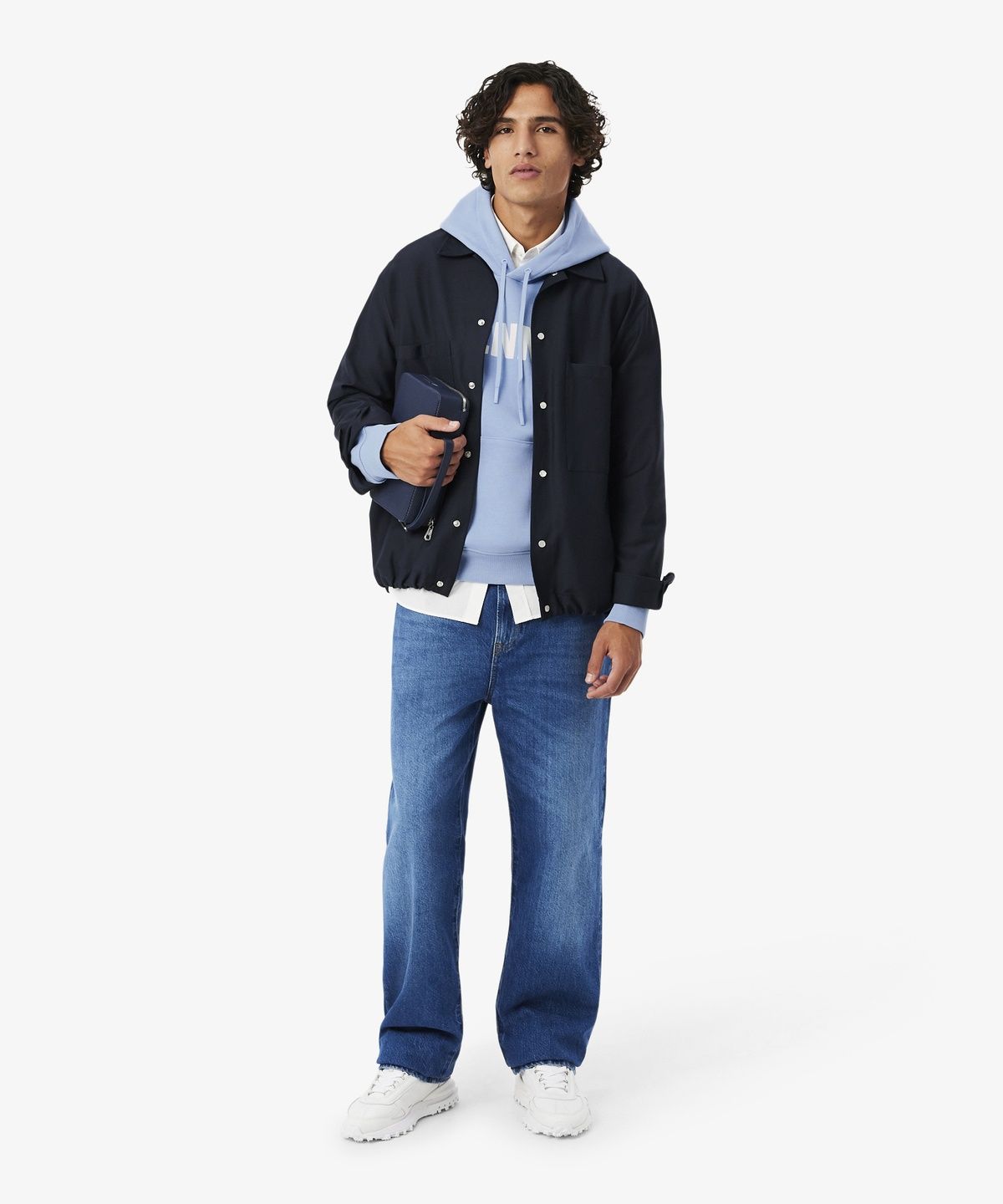 라코스테(LACOSTE) 남성 테니스 그래픽 후드 스웻셔츠 SH1576-56G AEY