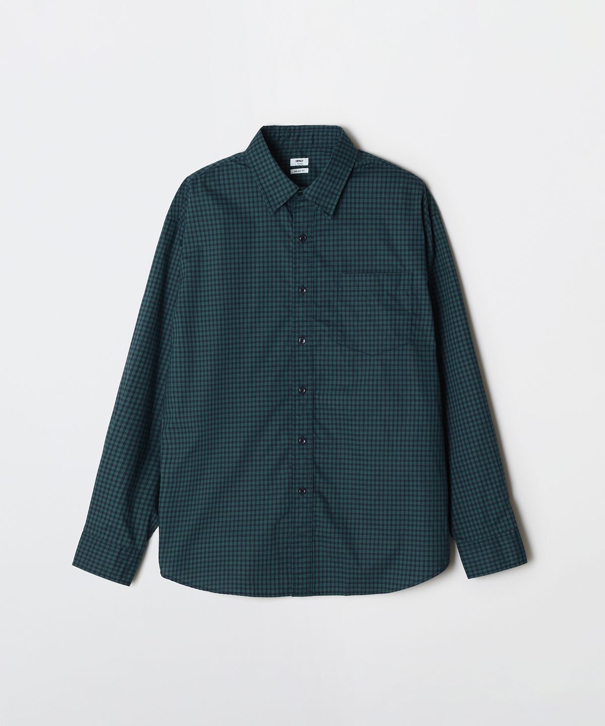 스파오(SPAO) 릴랙스핏 체크 셔츠_SPYCG23C04