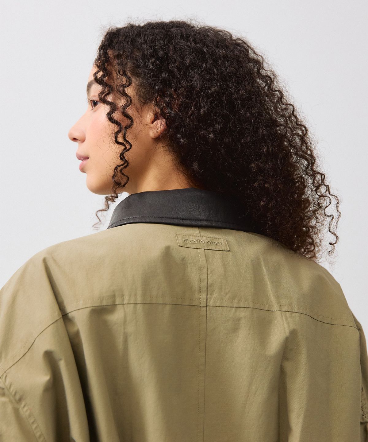 알엠알엔(RMRN) CINCHED WAIST BOMBER JACKET