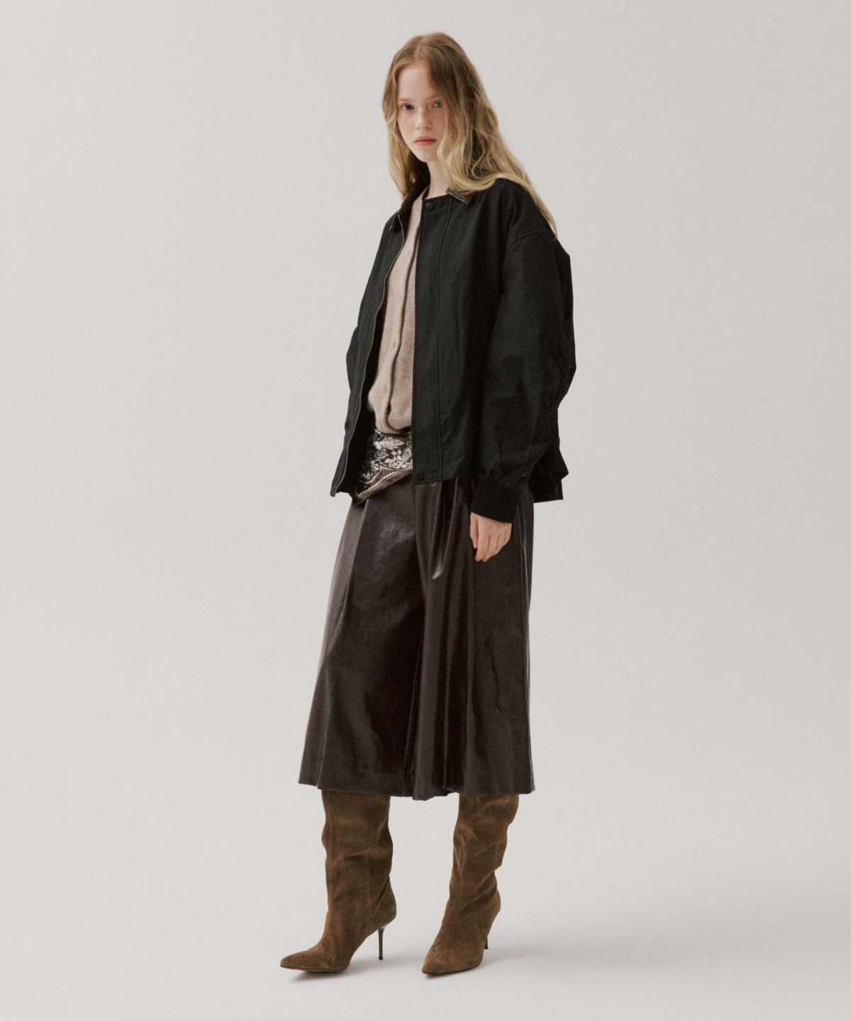 알엠알엔(RMRN) CINCHED WAIST BOMBER JACKET