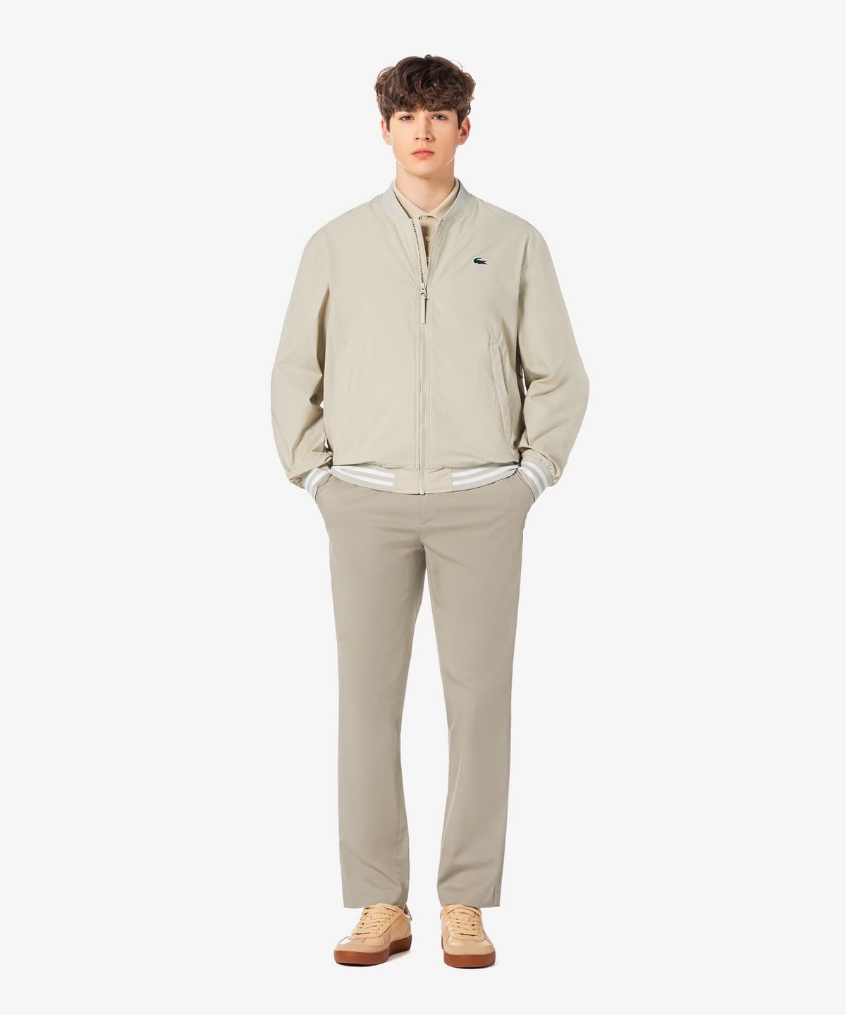라코스테(LACOSTE) 남성 골조직 스트레치 치노 HH631E-56G 02S