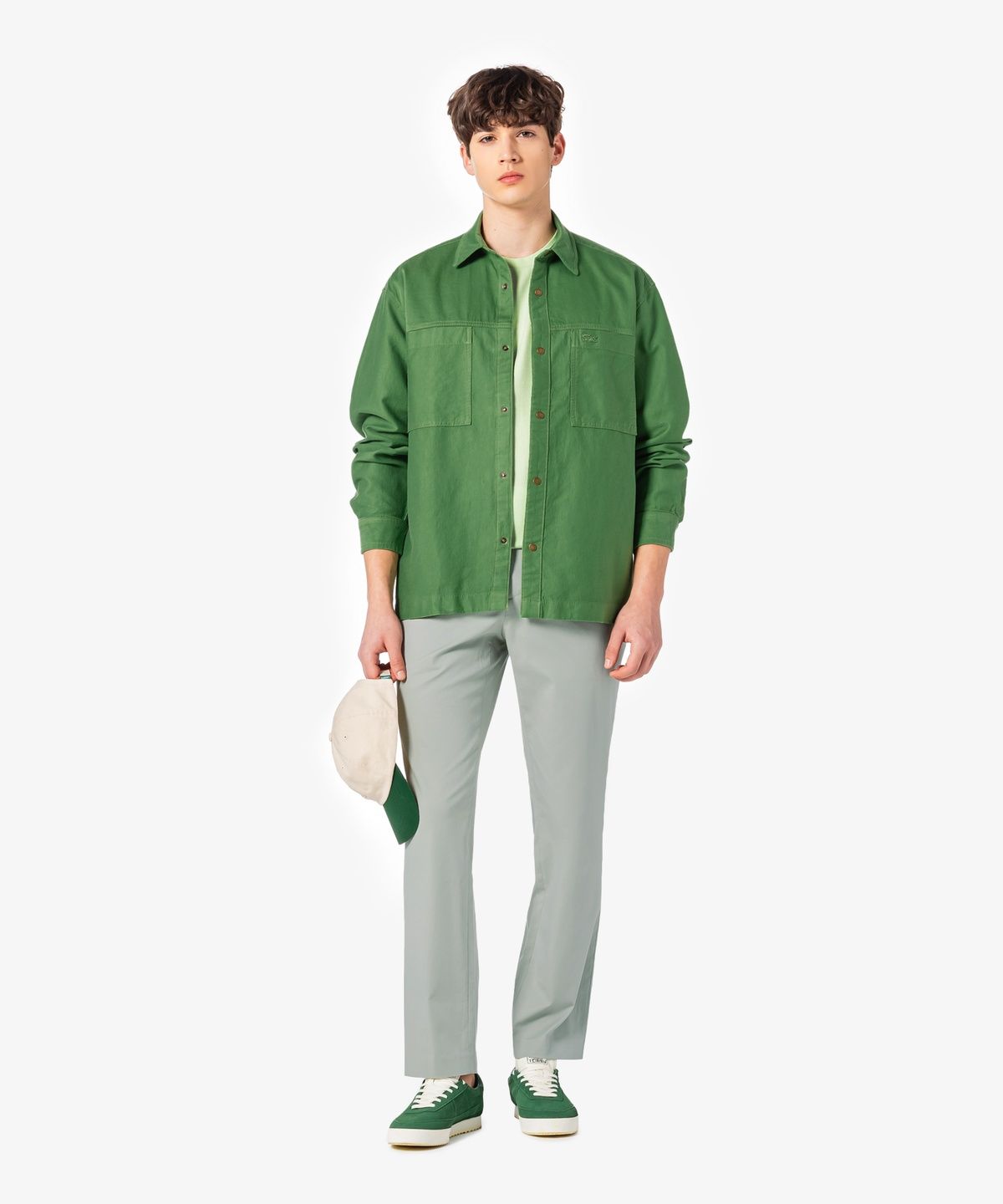 라코스테(LACOSTE) 남성 골조직 스트레치 치노 HH631E-56G CCA