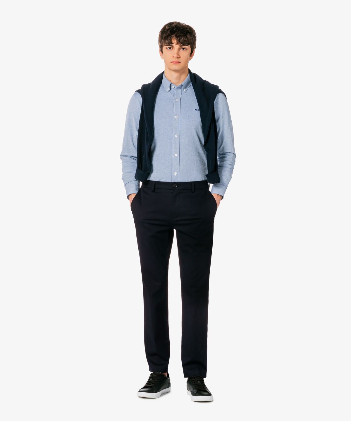 라코스테(LACOSTE) 남성 골조직 스트레치 치노 HH631E-56G 166