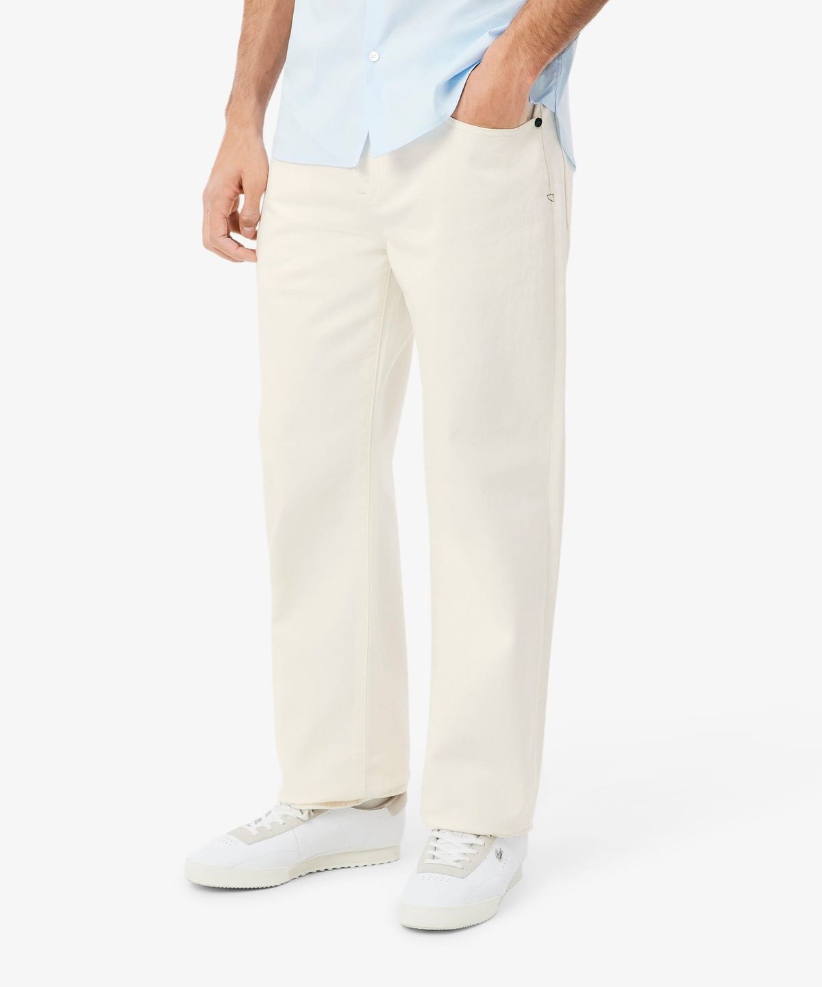 라코스테(LACOSTE) 남성 스트레이트 핏 데님 팬츠 HH7483-56G 70V