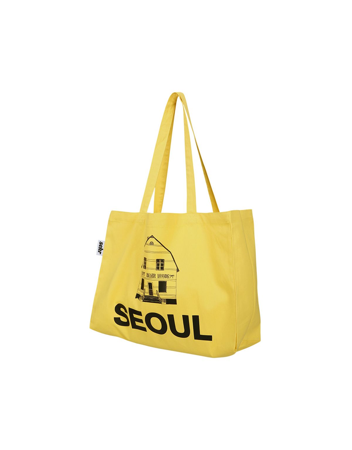 세르(SEHR) Light Twill Big Bag (Seoul-Yellow)