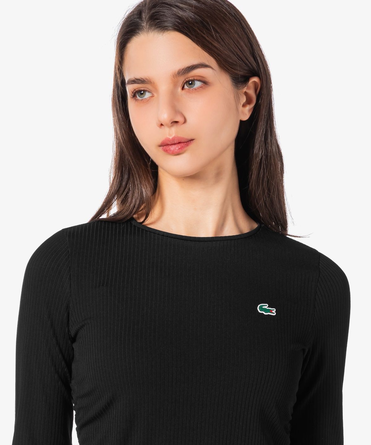 라코스테(LACOSTE) 여성 스트링 긴팔 티셔츠 TF624E-56G 031