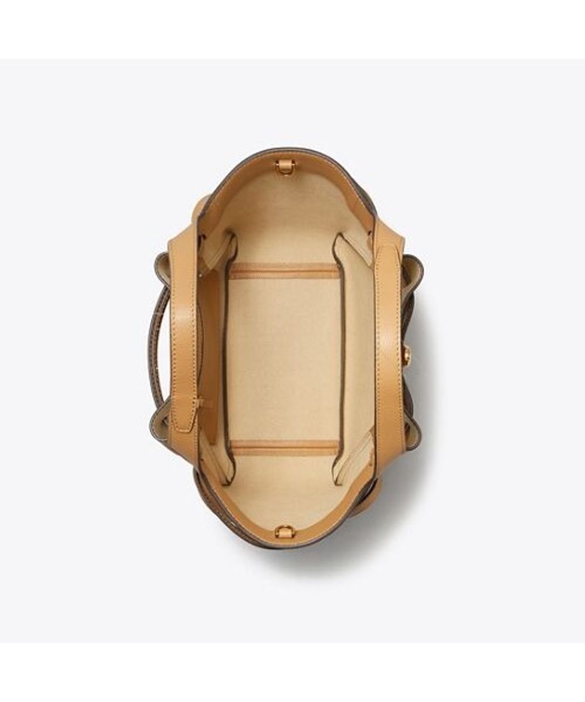 토리버치(TORYBURCH) 로미 스몰 토트 - 티라미수