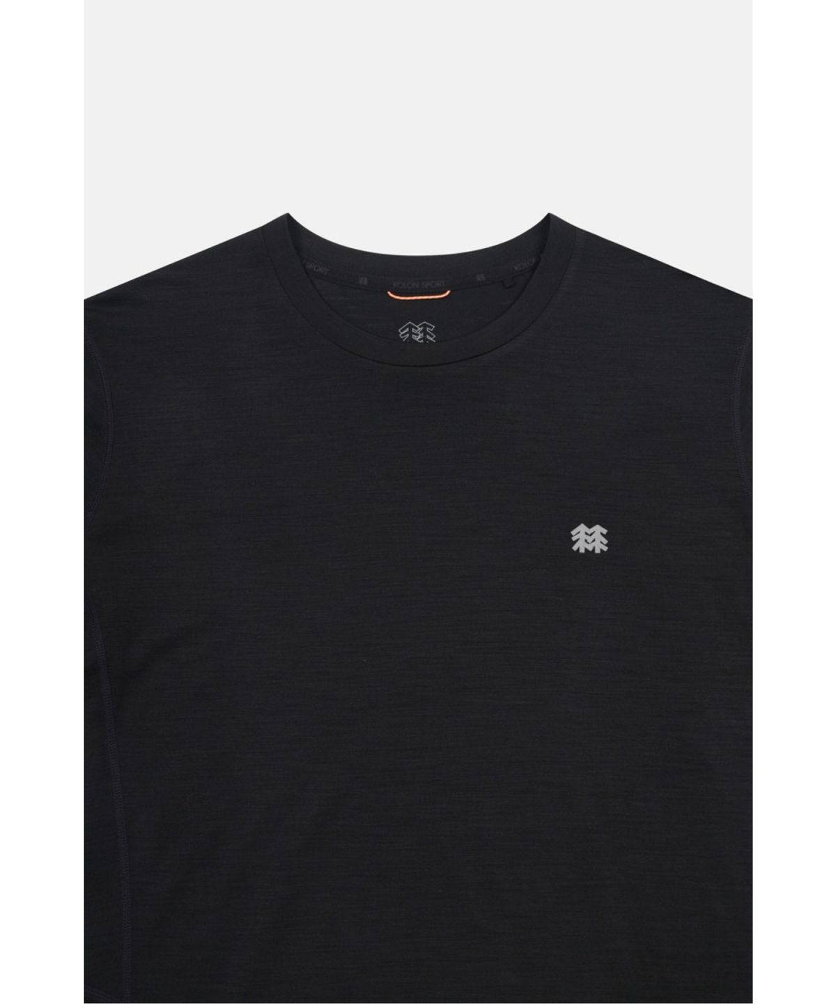 코오롱스포츠(KOLON SPORT) HERO 남성 메리노울 긴팔 라운드 티셔츠 JWTBX26053BLK