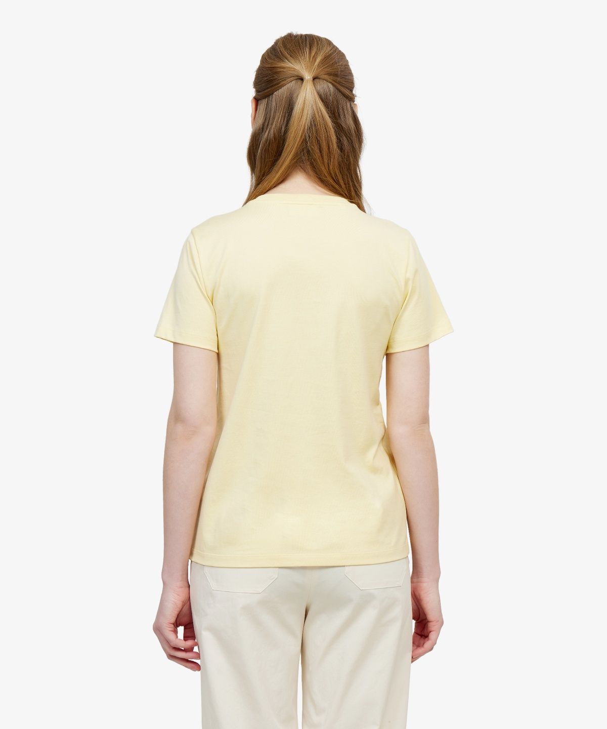 라코스테(LACOSTE) 여성 베이직 포켓 반팔 티셔츠 TF556E-56G 107