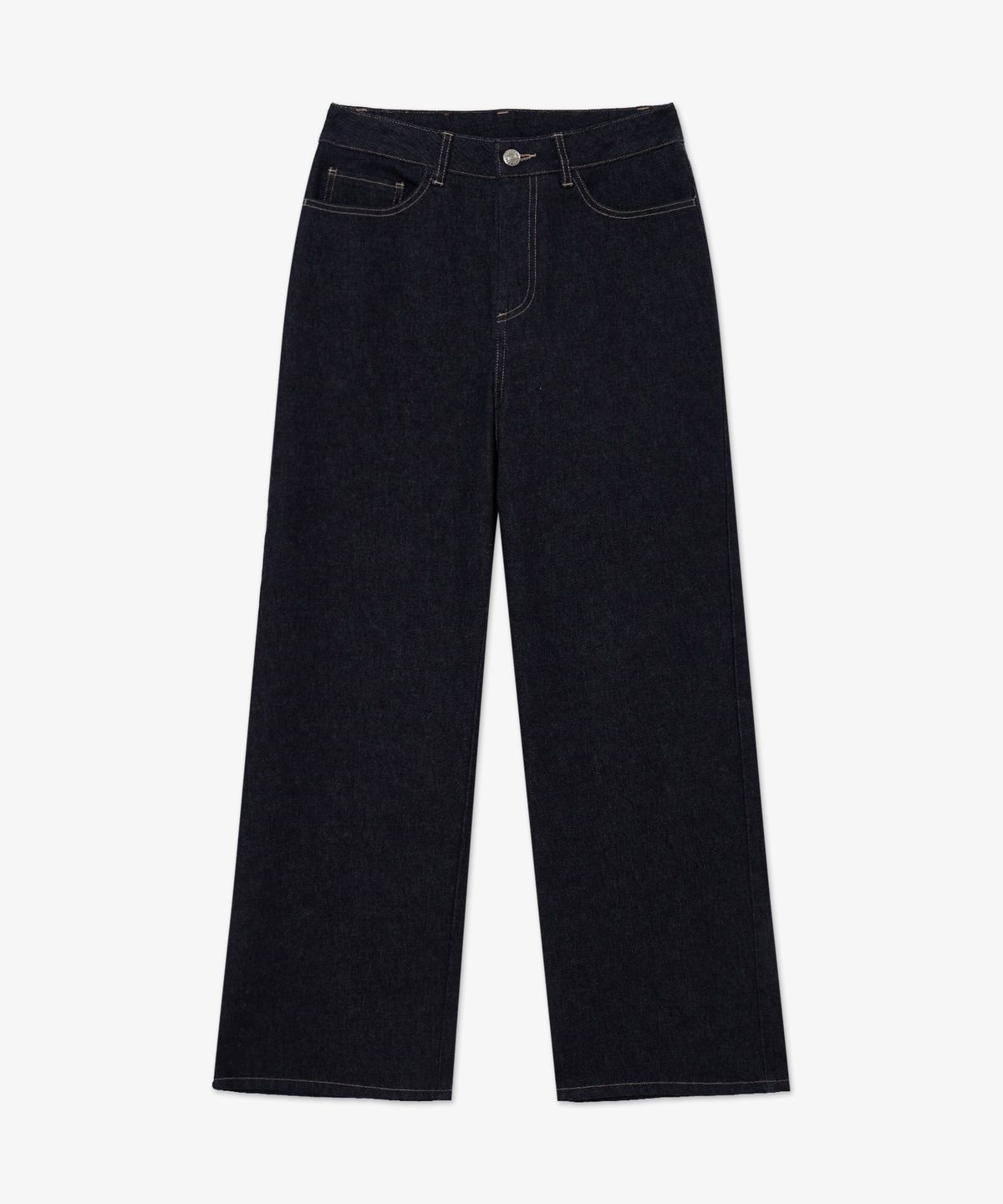 라코스테(LACOSTE) 여성 세미와이드 데님 팬츠 HF816E-56G HDE