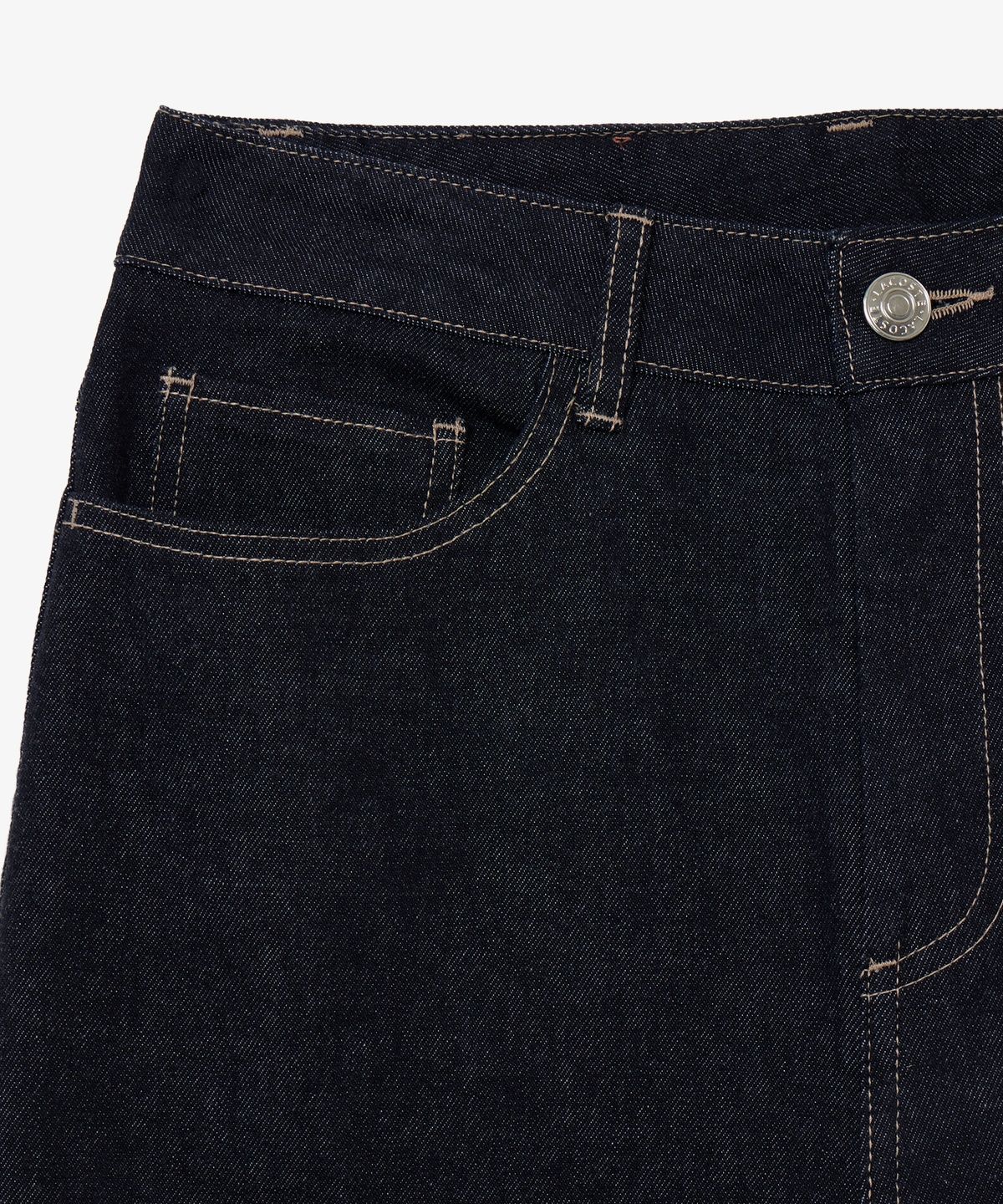 라코스테(LACOSTE) 여성 세미와이드 데님 팬츠 HF816E-56G HDE