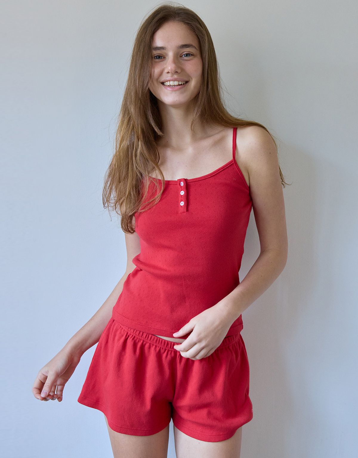 세르(SEHR) All Day Comfort Shorts (Red)