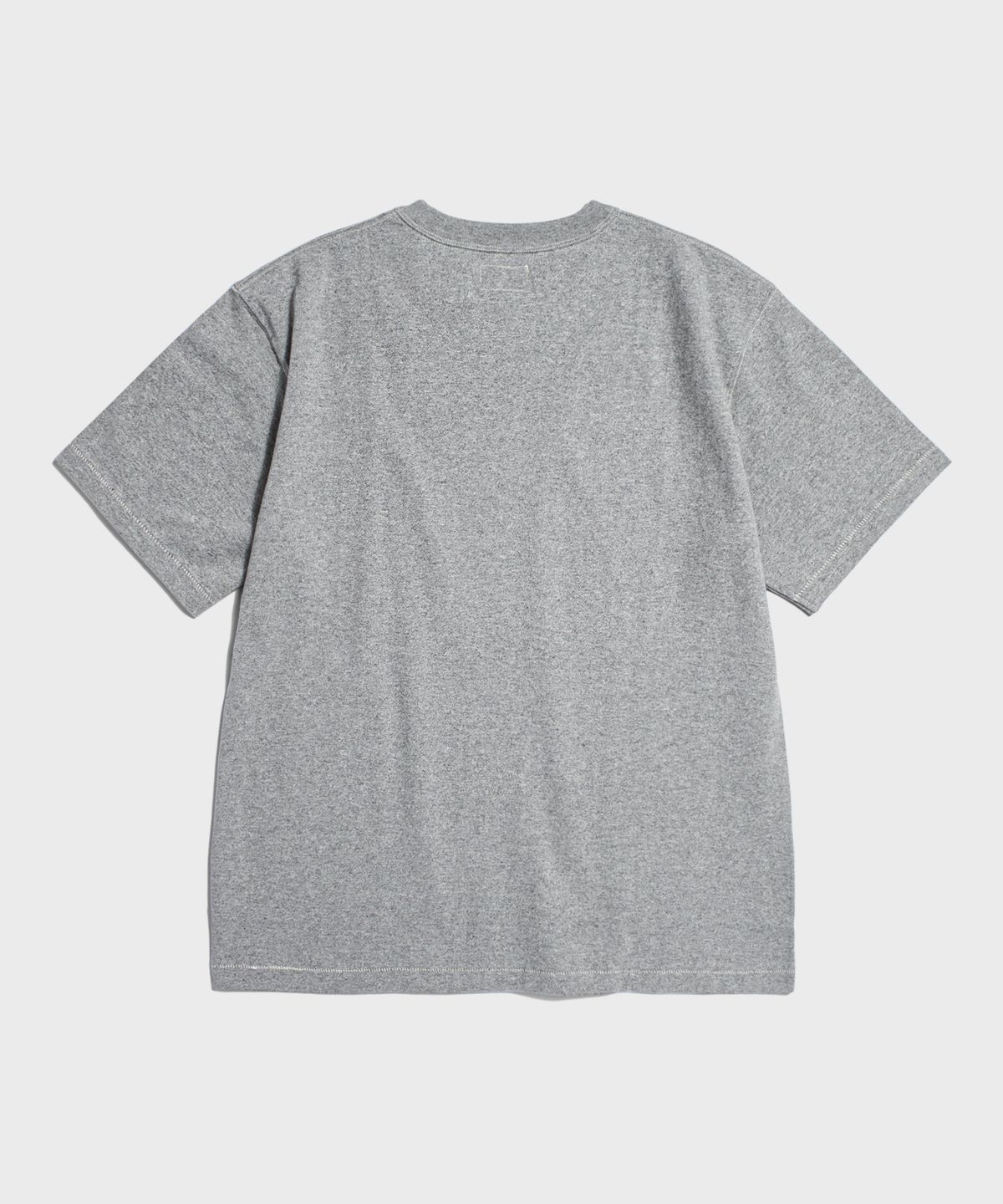 브론슨(BRONSON) Western Collage Loopwheeled Graphic Tee Melange