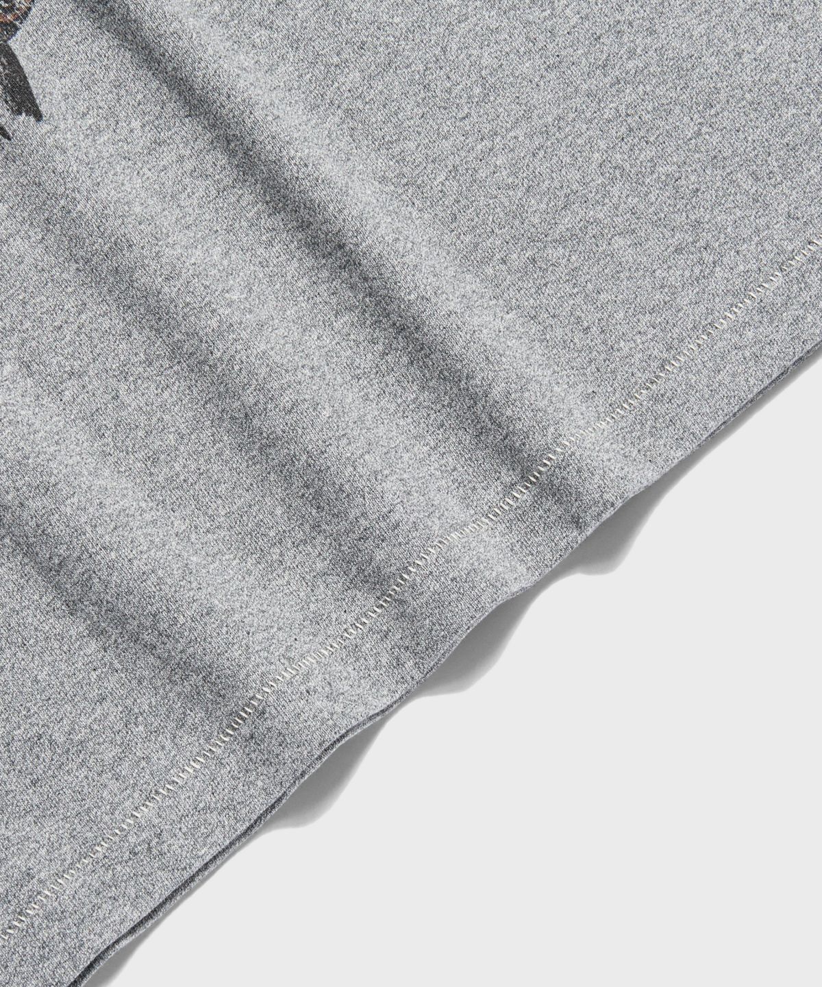브론슨(BRONSON) West Romance Loopwheeled Graphic Tee Melange