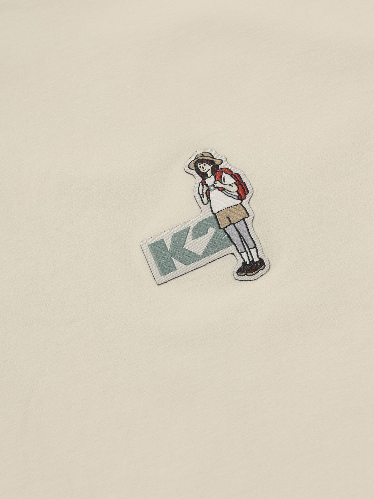 케이투(K2) OLA 우븐 반팔 라운드 W_OATMEAL