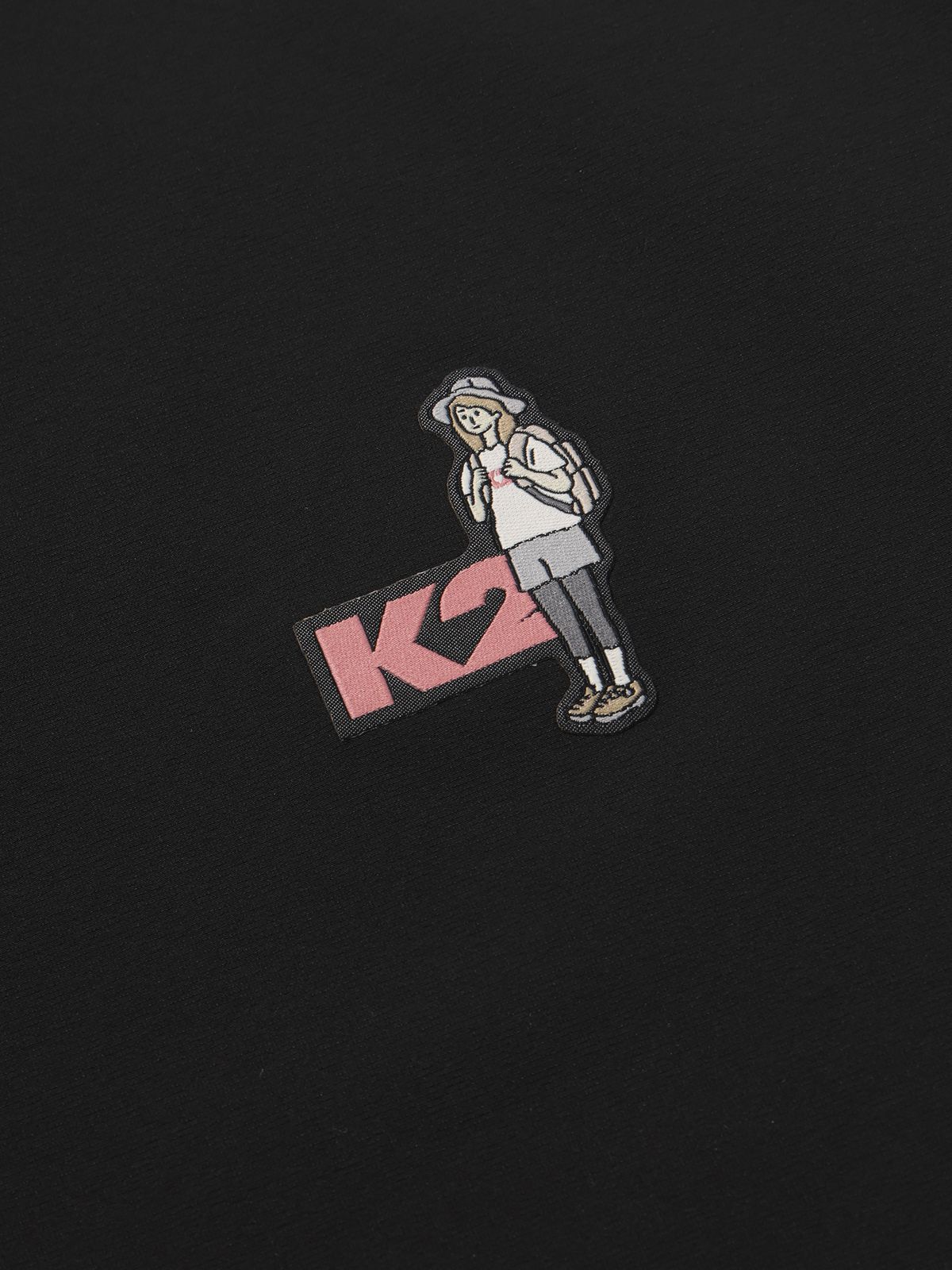 케이투(K2) OLA 우븐 반팔 라운드 W_Black