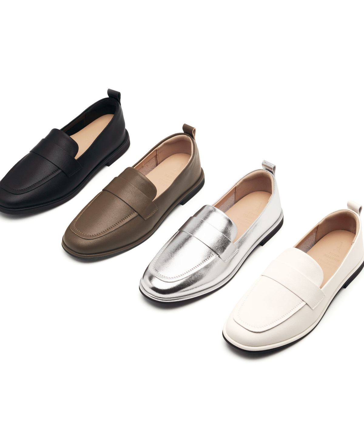 아삐에 마르슈(APIED MARCHE) Carnac 플레인 소가죽 로퍼 2.5cm -PM3015 (4color)