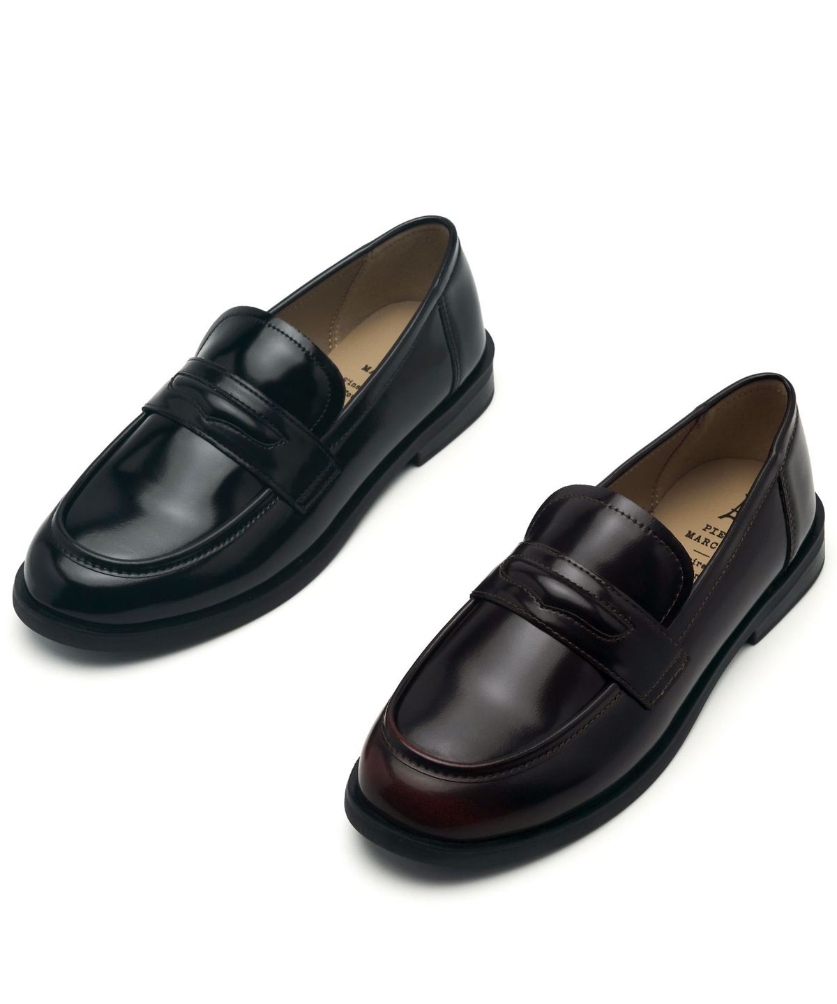 아삐에 마르슈(APIED MARCHE) Vannes 소가죽 페니 로퍼 3cm -PM3019 (2color)