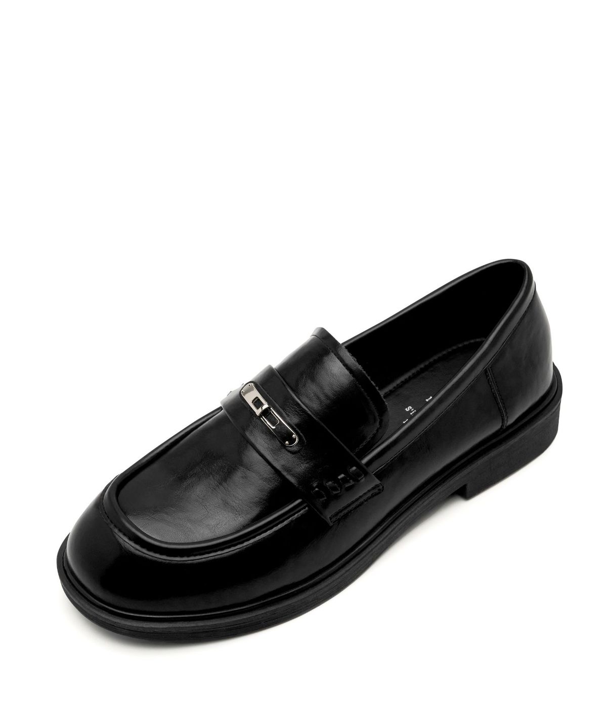 아삐에 마르슈(APIED MARCHE) Pied 메탈 클로져 소가죽 로퍼 3.5cm -PM3030 (1color)