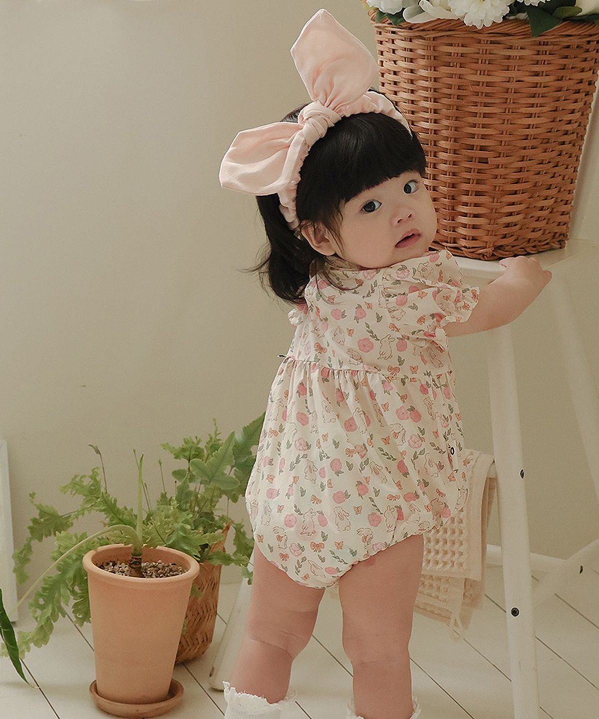 아림클로젯(ARIMCLOSET) 아기토끼 같은 우리아가의 여름 - 아기 반팔 바디슈트