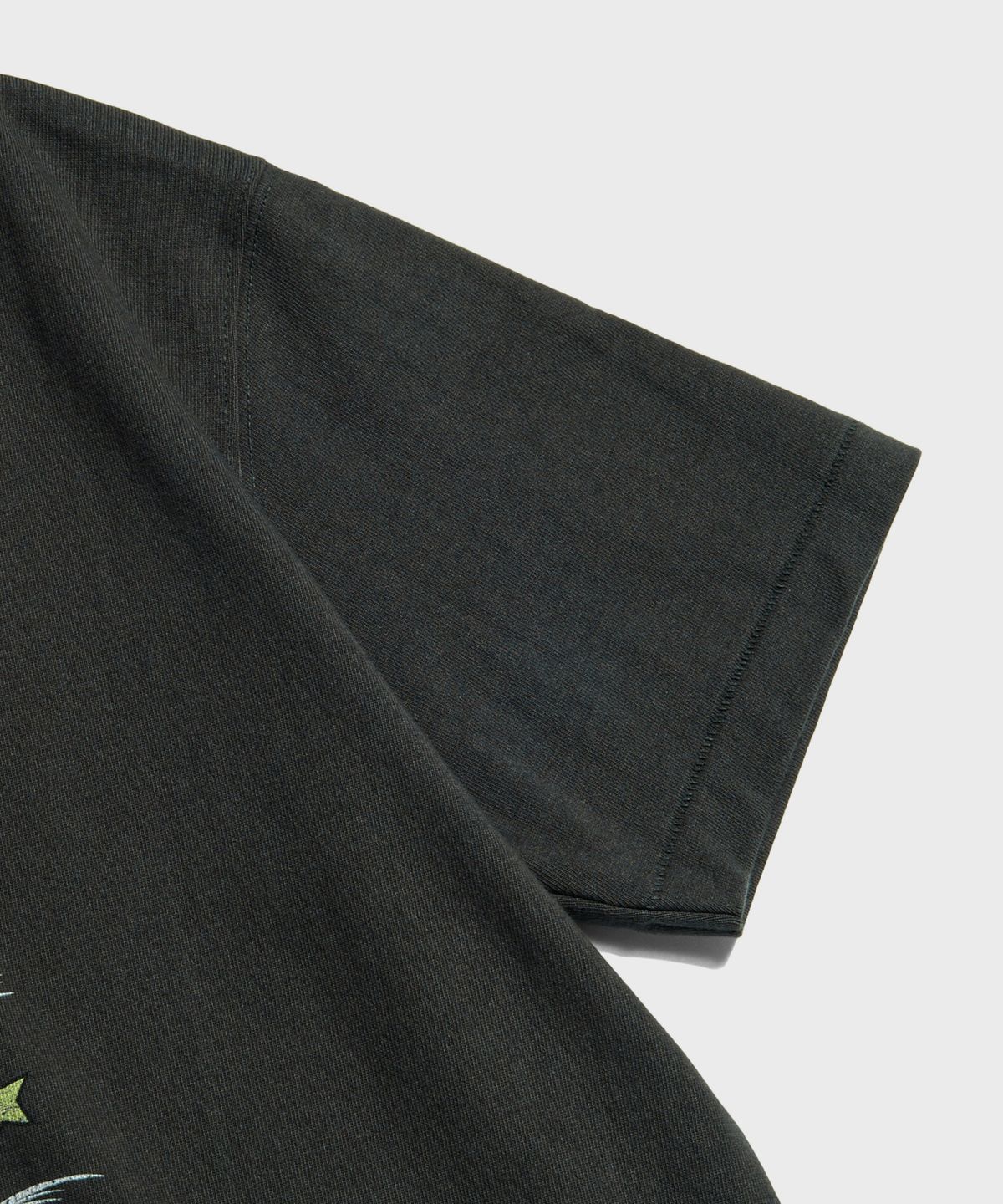 브론슨(BRONSON) Vintage Cocktail Loopwheeled Graphic Tee Vintage Black