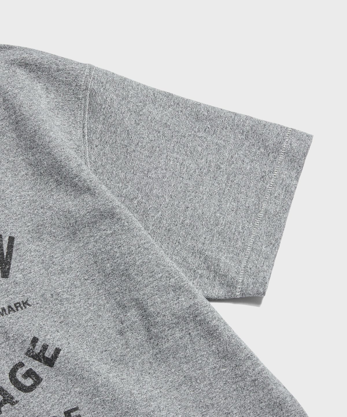 브론슨(BRONSON) Native Chief Loopwheeled Graphic Tee Melange