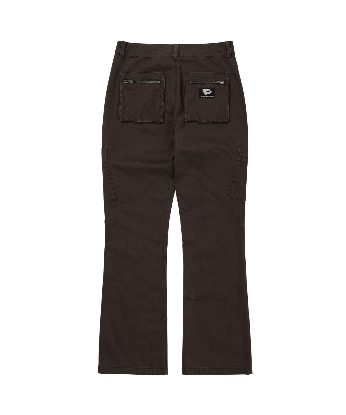 웰빙익스프레스(WELLBEING EXPRESS) Washed Cotton Cargo Pants Brown